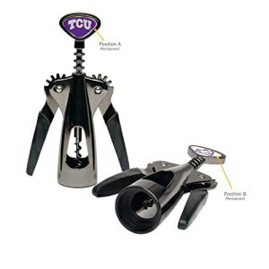 AdSpec NCAA TCU Horned Frogs wCI[vi[wCI[vi[AVo[At[TCY AdSpec NCAA TCU Horned Frogs Collegiate Wine OpenerCollegiate Wine Opener, Silver, One Size