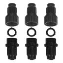 οۡĥۡåѤΥͥ3å Gardeningwill 3Sets of Connectors for Garden Water Hose Expanding Hose Female Male Repair Kit