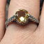 ʥ1åȥǥ󥷥ȥ925åɥ󥰥С󥲡󥰥6 Natural Rocks by Kala Natural 1ct Golden Citrine 925 Solid Sterling Silver Engagement Ring Size 6