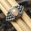 ʪΥԥѡ925åɥ󥰥С󥲡󥰥66.2577.259 Natural Rocks by Kala Genuine Ethiopian Opal 925 Solid Sterling Silver Engagement Ring Size 6, 6.25, 7, 7.25, 9