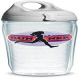 Tervis Up and Running GuƃO[̊WtEH[^[{gA24 IXA Tervis Up and Running Emblem and Water Bottle with Grey Lid, 24-Ounce, Beverage