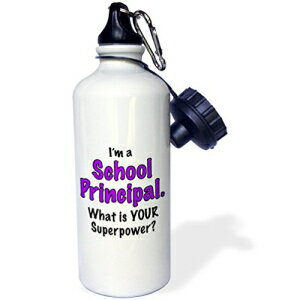 3dRose wb_193264_1 Im A School Principal What Is Your Superpower p[v X|[c EH[^[{gA21 IXA}`J[ 3dRose wb_193264_1 Im A School Principal What Is Your Superpower Purple Sports Water Bottle, 21 oz,