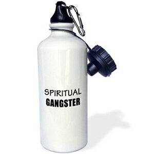 3dRose wb_223166_1 Xs`A MOX^[ X|[c EH[^[{gA21 IXAzCg 3dRose wb_223166_1 Spiritual Gangster Sports Water Bottle, 21 oz, White