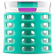 Ello Dash LbY Tritan vX`bN EH[^[ VR X[utA16 IXA~g Ello Dash Kids Tritan Plastic Water with Silicone Sleeve, 16 oz, Mint