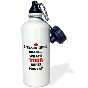 3dRose Teach Third Grade-Whats Your Super Power-Sports ܥȥ롢21  (wb_183637_1)21 󥹡ޥ顼 3dRose Teach Third Grade-Whats Your Super Power-Sports Water Bottle, 21oz (wb_183637_1), 21 oz, Multic