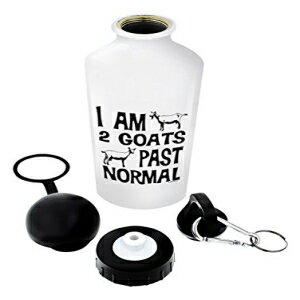 ThisWear MMtg I am 2 Goats Past Normal ʔMDƃMtg Mtg A~jE EH[^[{g Lbv & X|[cgbvt zCg ThisWear Goat Gifts I am 2 Goats Past Normal Funny Goat Lover Gift Gift Aluminum