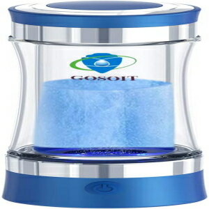 u[AGOSOIT fAJ{g[J[}V fCIiCU[ASPE  PEM eNmW[ځAčɂő 800-1200 PPB ̐fܗLʂ𐶐 (u[) blue, GOSOIT Hydrogen Alkaline Water Bottle Maker Machine Hydroge