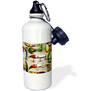 3dRose wb_994_1 Gt@g X|[c EH[^[{gA21 IXAzCg 3dRose wb_994_1 Elephant Sports Water Bottle, 21 oz, White