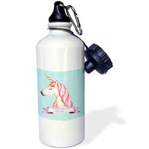 3dRose wb_268874_1 u[ K[ jR[ EH[^[ {g 3dRose wb_268874_1 Blue Girl Unicorn Water Bottle