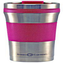 Green Canteen DWCM-2003-PKdǃXeX|T[}R[q[}OA16IXAsN Green Canteen DWCM-2003-PK Double Wall Stainless SteelThermal Coffee Mug, 16oz, Pink