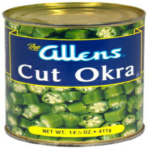 アレンズカットオクラ、14.5オンス（6個パック） Allen's Cut Okra, 14.5-Ounce (Pack of 6)