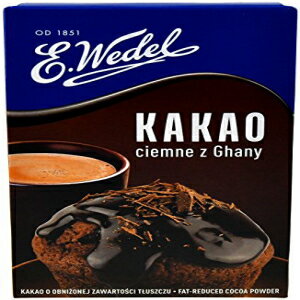 E.F[f JJI VGk Y Kj[ 180g E. Wedel Kakao Ciemne z Ghany 180g