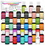 U.S. Cake Supply 36 Color Cake Food Coloring Liqua-Gel Decorating Baking Master Set of All 36 Colors - 0.75 fl. oz. (20ml) Bottles - Made in the U.S.A.