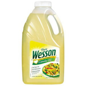 Pure Wesson キャノーラ油 - 1.25 ガロン - 2 ケースパック Pure Wesson Canola Oil - 1.25gal - CASE PACK OF 2