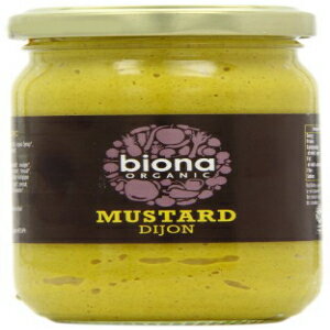 ビオナ オーガニック ディジョンマスタード 200g (6個入) Biona Organic Dijon Mustard 200 g (Pack of 6)