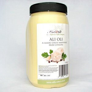 アリオリ スパニッシュガーリックマヨネーズ 1.15kg Delicioso Ali Oli Spanish Garlic Mayonnaise 1.1..