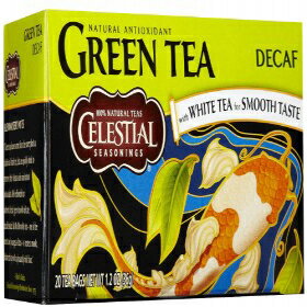 楽天GlomarketCelestial Seasonings デカフェ緑茶ティーバッグ - 20 個 - 6 パック Celestial Seasonings Decaf Green Tea Bags - 20 Count - 6 Pack