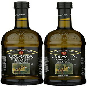 バンドル-2 アイテム : Colavita エクストラ バージン オリーブ オイル、963.9g グラス (2 個パック) Bundle-2 Items : Colavita Extra Virgin Olive Oil, 34-Ounce Glass (Pack of 2)