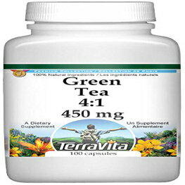 緑茶 4:1-450 mg (100 カプセル、ZIN: 520372) - 3 パック Green Tea 4:1-450 mg (100 Capsules, ZIN: 520372) - 3 Pack