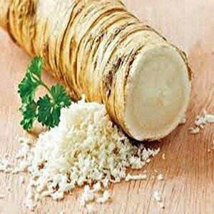 COUNTRY CREEK ACRES GROWING IS IN OUR ROOTS Horseradish Root, Big Top Western, 2 Pounds (Sold by Weight). Great for Planting, Seasoning or Sauces. A Taste Delight.