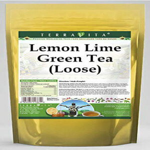 レモン ライム グリーン ティー (ルース) (8 オンス、ZIN: 534782) Lemon Lime Green Tea (Loose) (8 oz, ZIN: 534782)