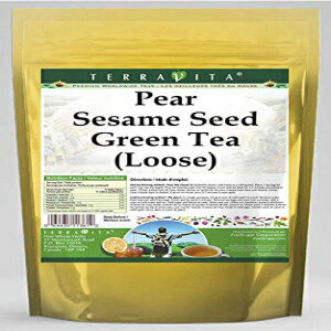 梨胡麻緑茶 (ルース) (4 オンス、ZIN: 542595) - 2 パック Pear Sesame Seed Green Tea (Loose) (4 oz, ZIN: 542595) - 2 Pack