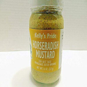 COUNTRY CREEK ACRES GROWING IS IN OUR ROOTS Kelly's Pride- Horseradish Mustard & Cocktail Sauce, 8 oz Jars, Horseradish Made from 100 Percent Fresh Grated Horseradish Root!