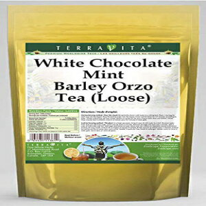 ホワイトチョコレートミント大麦オルゾティー（ルース）（8オンス、ZIN：561365） White Chocolate Mint Barley Orzo Tea (Loose) (8 oz, ZIN: 561365)