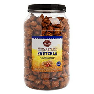 Wellsley Farms ピーナッツバター入りプレッツェル、50オンス Wellsley Farms Peanut Butter Filled Pretzels, 50 Ounce