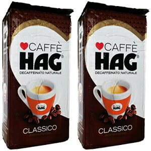 Caff HAG: Classico Aroma Intensoץե쥹Ԥҡ̣ 8.8  (250gr) ѥå (2 ĥѥå) [ꥢ͢] Caff HAG: 