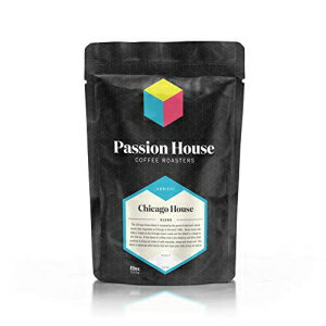 パッションハウスコーヒー「シカゴハウスブレンド」ライトロースト全粒コーヒー - 12オンスバッグ Passion House Coffee 
