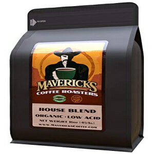 マーベリックス ハウス 低酸オーガニック コーヒー - 挽いたもの Mavericks Coffee Mavericks House Low Acid Organic Coffee - Ground