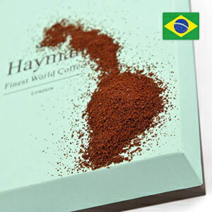 ヘイマンコーヒー、ブラジルカップオブエクセレンス*受賞コーヒー、挽いたコーヒーミディアムロースト、フレッシュローストコーヒー、3.5オンス/100グラム（1パック） | ブラジルのコーヒーグラウンド Hayman Coffee, Brazilian Cup of Excellence* Award-Winner