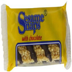 楽天Glomarketセサミスナップ チョコレート入り 30g（24個入） Sesame Snaps with Chocolate 30 g （Pack of 24）
