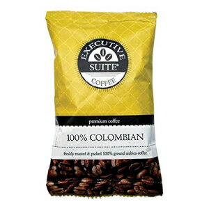 エグゼクティブスイート 100% コロンビアコーヒー、2オンス、42個入りボックス Executive Suite 100% Colombian Coffee, 2 Oz., Box Of 42