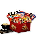 楽天GlomarketOrganics Big Screen Movie Theme Snack Care Package with Red Box Gift Card