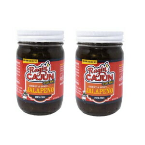 スパイシー スイート ハラペーニョ レリッシュ 354.9ml ラギン ケイジャン (2팩) Ragin' Cajun Fixin's Spicy Sweet Jalapeño Relish 12 fl oz Ragin' Cajun (2 Pack)