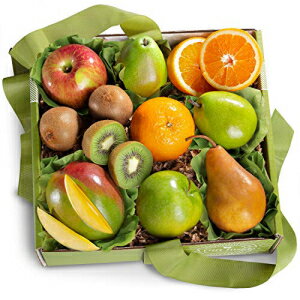 オーガニック ゴールデン ステート シグネチャー フルーツ ギフト コレクション内のギフト、詰め合わせ、オーガニック ミックス フルーツ A Gift Inside Organic Golden State Signature Fruit Gift Collection, Assorted, Organic Mixed Fruit