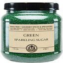 インディアツリー エメラルドシティグリーン スパークリングシュガー、1542.2g (2個パック) India Tree Emerald City Green Sparkling Sugar, 3.4 lb (Pack of 2)