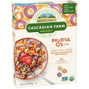 シリアル Cascadian Farm オーガニック Fruitful O's シリアル、10.19 オンス Cascadian Farm Organic Fruitful O's Cereal, 10.19 oz