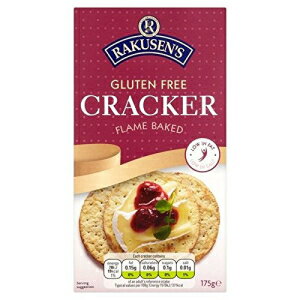 楽仙のグルテンフリークラッカー 175g Rakusen's Gluten Free Crackers 175g