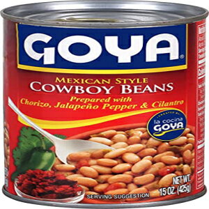 Goya Foods ᥭܡӡ󥺤ΥҤ425.2g (24ĥѥå) Goya Foods Mexican Style Cowboy Beans in Sauce, 15 Ounce (Pack of 24)