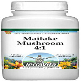 *** We ship internationally, so do not use a package forwarding service. We cannot ship to a package forwarding company address because of the Japanese customs regulation. If it is shipped and customs office does not let the package go, we do not make a refund. ■ 名称 TerraVita Maitake Mushroom 4:1 Powder (4 oz, ZIN: 521989) - 2 Pack ■ 内容量 商品名に記載 ■ 原材料 別途ラベルに記載(英文) ■ 賞味期限 別途ラベルに記載(月/日/年順番) ■ 保存方法 高温多湿の場所を避けて保存してください。 ■ 発送元 アメリカ ■ 原産国名 商品表面に記載 ■ 輸入者 UNI International Inc. 100 Galway pl Teaneck NJ USA+1 2016033663 ■ 広告文責 UNI International Inc. 100 Galway pl Teaneck NJ USA NJ USA+1 2016033663 【注意事項】 *** 特に注意してください。 *** ・個人ではない法人・団体名義での購入はできません。この場合税関で滅却されてもお客様負担になりますので御了承願います。 ・お名前にカタカナが入っている場合法人である可能性が高いため当店システムから自動保留します。カタカナで記載が必要な場合はカタカナ変わりローマ字で記載してください。 ・お名前またはご住所が法人・団体名義（XX株式会社等）、商店名などを含めている場合、または電話番号が個人のものではない場合、税関から法人名義でみなされますのでご注意ください。 ・転送サービス会社への発送もできません。この場合税関で滅却されてもお客様負担になりますので御了承願います。 *** ・注文後品切れや価格変動でキャンセルされる場合がございますので予めご了承願います。 ・当店でご購入された商品は、原則として、「個人輸入」としての取り扱いになり、すべてニュージャージからお客様のもとへ直送されます。 ・ご注文後、30営業日以内(通常2~3週間)に配送手続きをいたします。配送作業完了後、2週間程度でのお届けとなります。 ・まれに商品入荷状況や国際情勢、運送、通関事情により、お届けが2ヶ月までかかる場合がありますのでお急ぎの場合は注文をお控えください。 ・個人輸入される商品は、すべてご注文者自身の「個人使用・個人消費」が前提となりますので、ご注文された商品を第三者へ譲渡・転売することは法律で禁止されております。 ・関税・消費税が課税される場合があります。詳細はこちらをご確認下さい。 ・食品の場合、パッケージのアップデートが頻繁であり、商品写真と実際のパッケージが異なる場合があります。パッケージ外観の違いの理由では、返品・交換が不可能ですので、予めご了承ください。 ・アメリカの場合、Best By日付はExpiry Date（賞味期限）とは異なり、Best By日付以降も安全に摂取ができます。 ・電気製品購入時の注意点：1)アメリカと日本の電圧差で電力消費が高い加熱機器類は変圧器が必要な場合があります。変圧器の購入は別途費用が掛かります。日本の電圧がもう低いのでそのまま使用しても発熱の危険はありませんが加熱に時間がもう少しかかる可能性があります。2)受領後30日以内の初期不良は返金または交換で対応します。その後の修理は原則的に対応が出来かねますが保証期間以内なら海外メーカーへの交渉は代行致します。（送料などの実費は別途請求）3)本商品はアメリカ内需用です。日本でのワランティーなどはできない可能性があります。また、他の日本製品と互換ができない恐れがあります。 ・当店では、ご注文から30分以上過ぎた場合、原則的にお客様都合によるキャンセルは承っておりません。