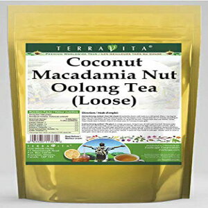 ココナッツ マカダミア ナッツ ウーロン茶 (ルース) (4 オンス、ZIN: 534465) Coconut Macadamia Nut Oolong Tea (Loose) (4 oz, ZIN: 534465)