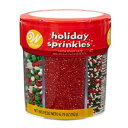 食品 スプリンクルミックス、伝統的なクリスマス、6セル Food Items Sprinkle Mix, Traditional Christmas, 6-Cell