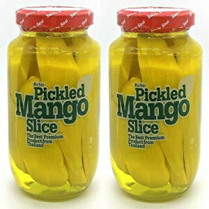 リッチン プレミアム ピクルス マンゴー スライス 2 瓶 453.6g / 각 453.6g 瓶 كبيس المانجو التايلاندي Al Amin Foods Richin Premium Pickled Mango Slice 2 Jars 16 Oz / 1 Lbs each Jar كبيس المانجو