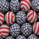 楽天Glomarket愛国的な USA 星条旗 ホイルミルク チョコレート ボール 453.6g 袋 The Nutty Fruit House Patriotic USA Stars and Stripes Foiled Milk Chocolate Balls 1LB Bag