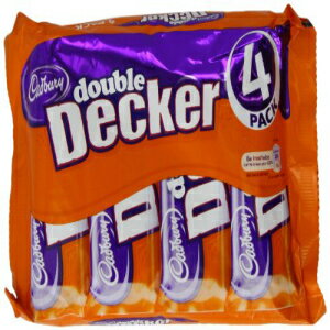キャドバリー ダブルデッカー (4 個パック、合計 32 アイテム) Cadbury Double Decker (pack of 4, Total 32 Items)
