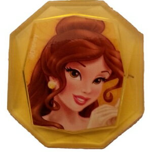Fast Birthday Disney Princess Gemstone Cupcake Topper Ring- Belle- Set of 12