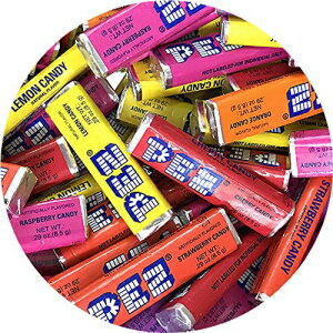 All City Candy PEZ Despensor Candy Refills .29 oz. - 3 LB Bulk Bag (Assorted Flavors)